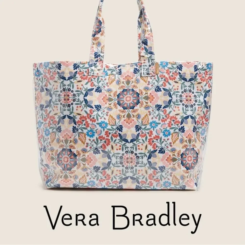 Vera Bradley NWT Women's City Shopper Tote in Enchanted Mandala floral